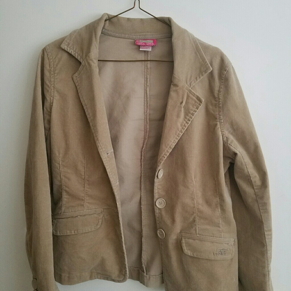 Beige Corduroy Jacket